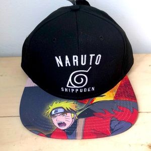 Naruto Shippuden black adjustable cap 🧢
